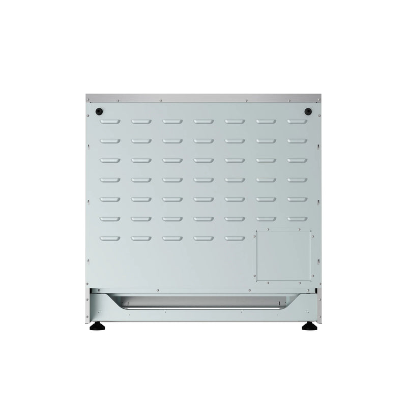 Gordon Ramsay by Thor Kitchen 36-inch Professional Electric Range with Tilt Panel Touch Control and 6.0 Cu. Ft. Oven with Air Fryer and Self Clean in Stainless Steel (RSE36P)