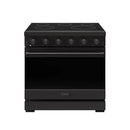 Gordon Ramsay by Thor Kitchen 36-inch Professional Electric Range with Tilt Panel Touch Control and 6.0 Cu. Ft. Oven with Air Fryer and Self Clean in Black (RSE36B)