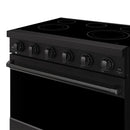 Gordon Ramsay by Thor Kitchen 36-inch Professional Electric Range with Tilt Panel Touch Control and 6.0 Cu. Ft. Oven with Air Fryer and Self Clean in Black (RSE36B)