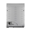 Gordon Ramsay by Thor Kitchen 3-Piece Appliance Package - 30-Inch Gas Range with Tilt Panel, 36-Inch Refrigerator, and Dishwasher in Stainless Steel with Blue Trim