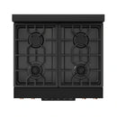 Gordon Ramsay by Thor Kitchen 30-Inch Professional Gas Range with Liquid Propane Kit, and Tilt Panel Touch Control with 4.55 Cu. Ft. Self Clean Oven in Black with Rose Gold Trim (RSG30B-RSG-LP)