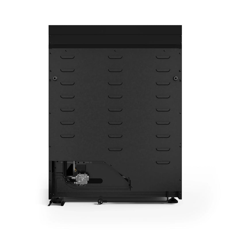 Gordon Ramsay by Thor Kitchen 30-Inch Professional Natural Gas Range with Tilt Panel Touch Control in Black with Stainless Steel Trim (RSG30B-SS)