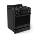Gordon Ramsay by Thor Kitchen 30-Inch Professional Gas Range with Liquid Propane Kit, and Tilt Panel Touch Control with 4.55 Cu. Ft. Self Clean Oven in Black (RSG30B-LP)