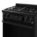 Gordon Ramsay by Thor Kitchen 30-Inch Professional Gas Range with Liquid Propane Kit, and Tilt Panel Touch Control with 4.55 Cu. Ft. Self Clean Oven in Black (RSG30B-LP)