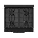 Gordon Ramsay by Thor Kitchen 30-Inch Professional Gas Range with Liquid Propane Kit, and Tilt Panel Touch Control with 4.55 Cu. Ft. Self Clean Oven in Black (RSG30B-LP)