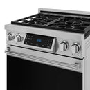Gordon Ramsay by Thor Kitchen 30-Inch Professional Natural Gas Range with Tilt Panel Touch Control with 4.55 Cu. Ft. Self Clean Oven in Stainless Steel (RSG30)