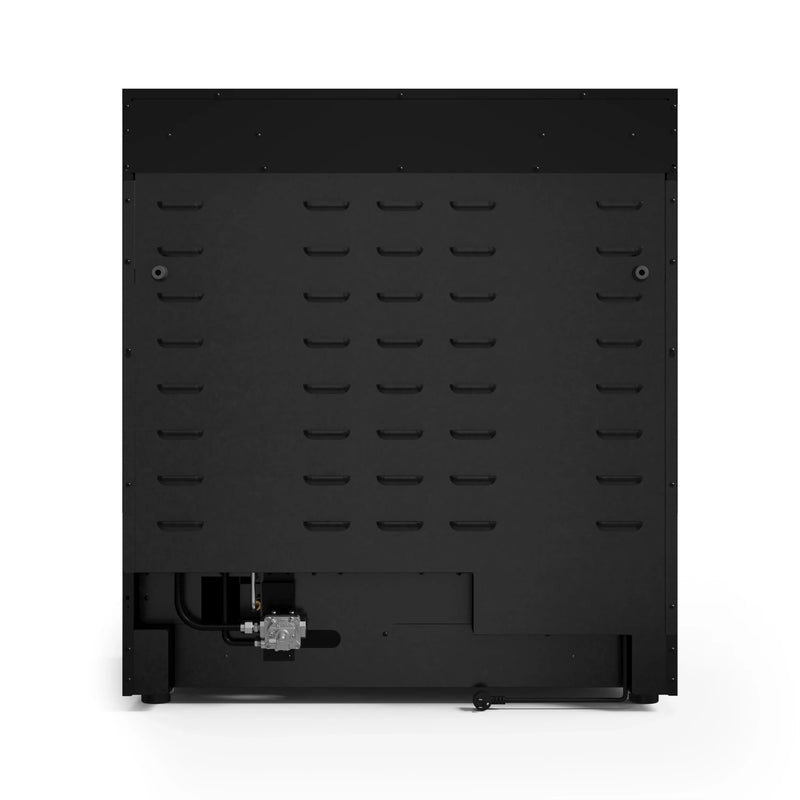 Gordon Ramsay by Thor Kitchen 36-Inch Professional Natural Gas Range with Tilt Panel Touch Control and 6.0 Cu. Ft. Self Clean Oven in Black with Rose Gold Trim (RSG36B-RSG)