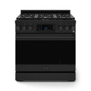 Gordon Ramsay by Thor Kitchen 36-Inch Professional Natural Gas Range with Tilt Panel Touch Control and 6.0 Cu. Ft. Self Clean Oven in Black (RSG36B)