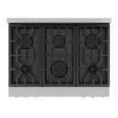 Gordon Ramsay by Thor Kitchen 3-Piece Appliance Package - 36-Inch Gas Range with Tilt Panel, 36-Inch Refrigerator, and Dishwasher in Stainless Steel