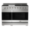 Gordon Ramsay by Thor Kitchen 48-Inch Professional Natural Gas Range with Double Oven in Stainless Steel (RSG48E)