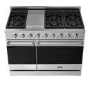 Gordon Ramsay by Thor Kitchen 48-Inch Professional Natural Gas Range with 6.8 Cu. Ft. Double Oven in Stainless Steel (RSG48E)