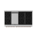Gordon Ramsay by Thor Kitchen 48-Inch Professional Natural Gas Range with 6.8 Cu. Ft. Double Oven in Stainless Steel with Rose Gold Trim (RSG48E-RSG)