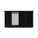 Gordon Ramsay by Thor Kitchen 48-Inch Professional Natural Gas Range with 6.8 Cu. Ft. Double Oven in Black with Bronze Trim (RSG48EB-BRZ)