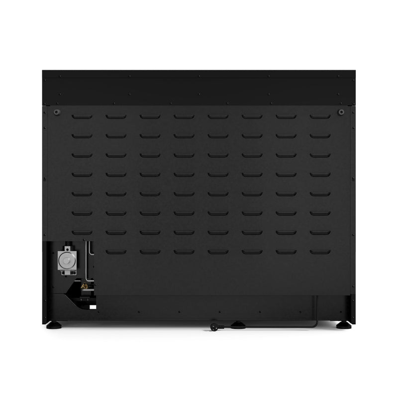 Thor Kitchen Gordon Ramsay Series 48-Inch Professional Natural Gas Range with Double Oven in Black (RSG48EB)