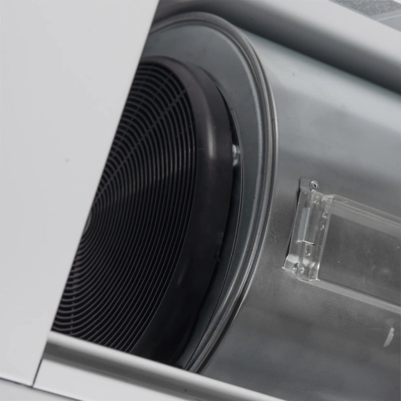 Forno Aria 60-Inch Wall Mount Range Hood in White with Brass Handle (FRHWM5095-60WHT)