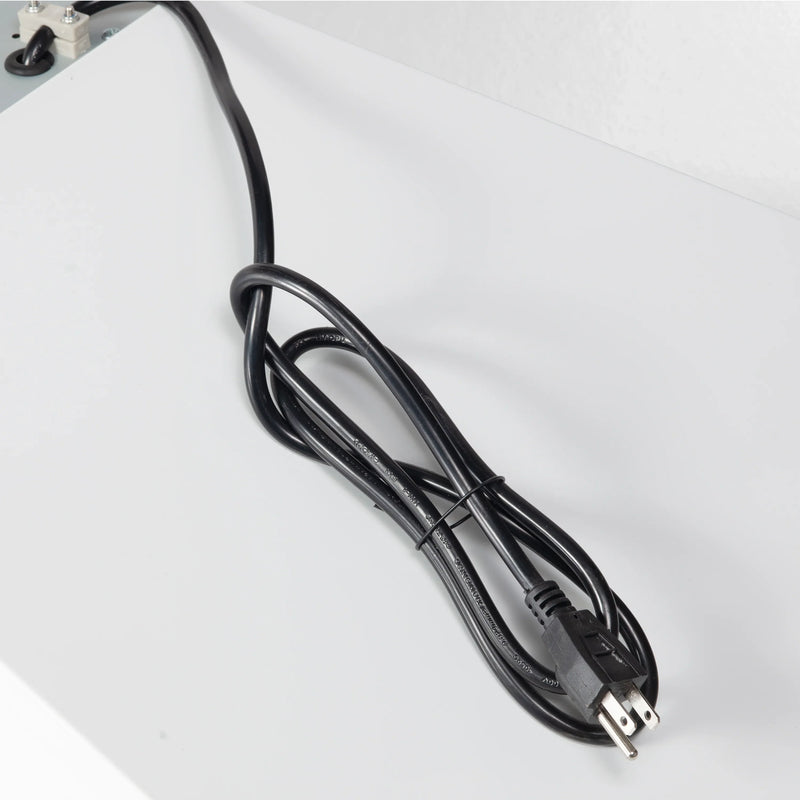 Forno Aria 60-Inch Wall Mount Range Hood in White with Brass Handle (FRHWM5095-60WHT)