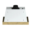 Forno Vittorio 36-Inch 600 CFM Wall Mount Range Hood in White with Antique Brass Trim (FRHWM5078-36WHT)