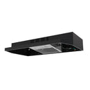 Forno Cappa 30-Inch 200 CFM Under Cabinet Range Hood in Black (FRHUC5200-30BLK)