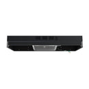 Forno Cappa 30-Inch 200 CFM Under Cabinet Range Hood in Black (FRHUC5200-30BLK)