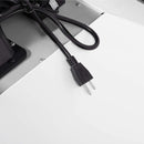 Forno Aria 30-Inch Wall Mount Range Hood in White with Brass Handle (FRHWM5095-30WHT)