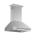 Forno 5-Piece Appliance Package - 30-Inch Electric Range, Wall Mount Range Hood, 36-Inch Refrigerator, Dishwasher, and 30-Inch Microwave Oven in Stainless Steel