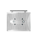 Forno 5-Piece Appliance Package - 30-Inch Electric Range, Wall Mount Range Hood, 36-Inch Refrigerator, Dishwasher, and 30-Inch Microwave Drawer in Stainless Steel
