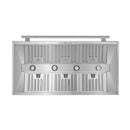Forno 5-Piece Appliance Package - 48-Inch Gas Range, Wall Mount Range Hood, 60-Inch Refrigerator, Dishwasher, and 30-Inch Microwave Oven in Stainless Steel