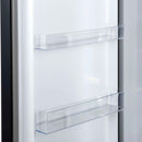 Forno Maderno 60-Inch 27.2 Cu. Ft. Built-In Convertible Refrigerator and Freezer in Black with Modern Trim and Antique Brass Handles (FFFFD1722-60MG-BLK)