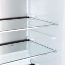 Forno 4-Piece Appliance Package - 36-Inch Dual Fuel Range, Wall Mount Range Hood, 60-Inch Built-In Convertible Refrigerator, and Dishwasher in Black with Antique Brass Handle