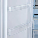 Forno 5-Piece Appliance Package - 48-Inch Antico Dual Fuel Range, Wall Mount Range Hood, 60-Inch Refrigerator, Dishwasher, & 30-Inch Microwave Oven in White with Antique Brass Handle