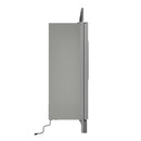 Forno Maderno 28-Inch Built-In 13.6 Cu.Ft. Convertible Refrigerator in Stainless Steel, Left Swing with Decorative Grill (FFFFD1722-32LSG)