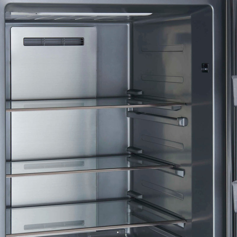 Forno Fortezza 60-Inch Built-In Convertible Refrigerator and Freezer in Stainless Steel with Grille Trim and Ice Maker (FFFFD1738-60SG)