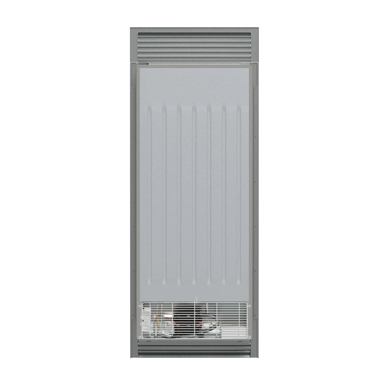 Forno Fortezza 32-Inch Right-Swing Convertible Refrigerator/Freezer with Trim Grill in Stainless Steel, Total No Frost (FFFFD1738-32RSG)