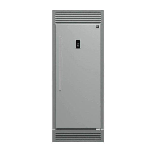 Forno Fortezza 32-Inch Right-Swing Convertible Refrigerator/Freezer with Trim Grill in Stainless Steel, Total No Frost (FFFFD1738-32RSG)