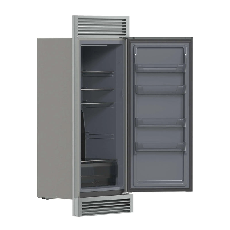 Forno Fortezza 32-Inch Right-Swing Convertible Refrigerator/Freezer with Trim Grill in Stainless Steel, Total No Frost (FFFFD1738-32RSG)