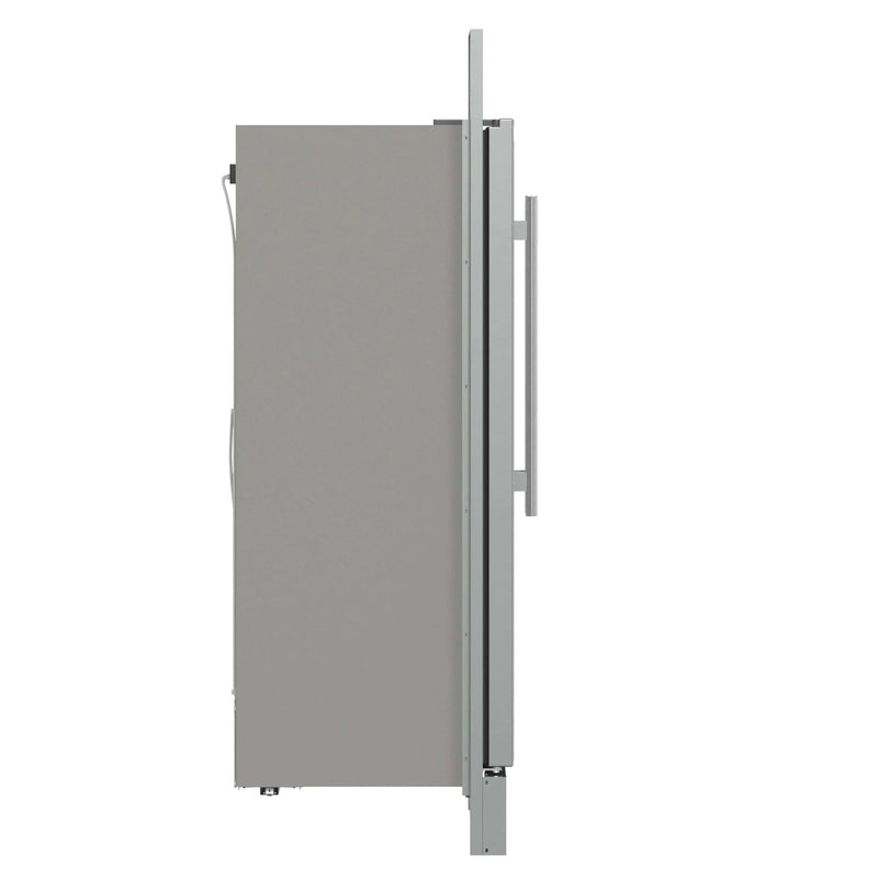 Forno Fortezza 60-Inch Built-In Convertible Refrigerator and Freezer in Stainless Steel with Modern Trim and Ice Maker (FFFFD1738-60MG)