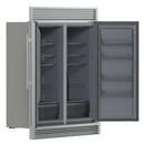 Forno Fortezza 60-Inch Built-In Convertible Refrigerator and Freezer in Stainless Steel with Grille Trim and Ice Maker (FFFFD1738-60SG)