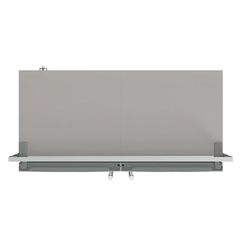 Forno Fortezza 60-Inch Built-In Convertible Refrigerator and Freezer in Stainless Steel with Grille Trim and Ice Maker (FFFFD1738-60SG)