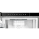 Custodia 24-Inch Bottom Freezer, 10.3 Cu. Ft., Left  Swing, Ice Maker, Total No frost, Fast Cool & Fast  Freeze in Stainless Steel (FFFFD1766-24LS)