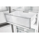 Forno Custodia 48-Inch Bottom Freezer Refrigerator with 20.6 Cu. Ft. Total No frost, Fast Cool & Fast Freeze in Stainless Steel (FFFFD1766-48S)