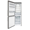 Custodia 24-Inch Bottom Freezer, 10.3 Cu. Ft., Left  Swing, Ice Maker, Total No frost, Fast Cool & Fast  Freeze in Stainless Steel (FFFFD1766-24LS)