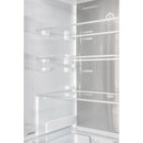 Forno Custodia 48-Inch Bottom Freezer Refrigerator with 20.6 Cu. Ft. Total No frost, Fast Cool & Fast Freeze in White with Antique Brass Handles (FFFFD1766-48WHT)