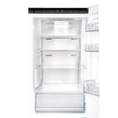 Forno Custodia 24-Inch Bottom Freezer, 10.3 Cu. Ft., Right Swing, Ice Maker, Total No frost, Fast Cool & Fast  Freeze in White with Antique Brass Handles (FFFFD1766-24WHT-RS)