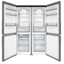 Forno Custodia 48-Inch Bottom Freezer Refrigerator with 20.6 Cu. Ft. Total No frost, Fast Cool & Fast Freeze in Stainless Steel (FFFFD1766-48S)