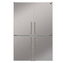 Forno Custodia 48-Inch Bottom Freezer Refrigerator with 20.6 Cu. Ft. Total No frost, Fast Cool & Fast Freeze in Stainless Steel (FFFFD1766-48S)