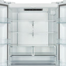 Forno Rivello 36-Inch French Door 27.4 Cu. Ft. Refrigerator with Internal Water Dispenser in White with Stainless Steel Handles (FFFFD1783-36WHT)