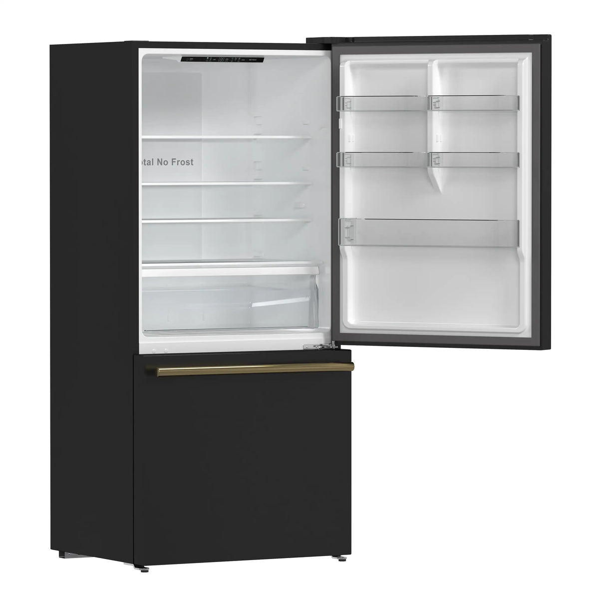 Forno Milano Espresso 31-Inch 17.2 cu. ft. Refrigerator and Bottom Fre