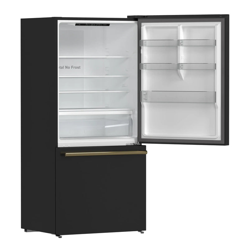 Forno Milano Espresso 31-Inch 17.2 cu. ft. Refrigerator and Bottom Fre