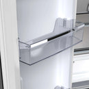 Forno Luigi 33-Inch 18 cu.ft. French Door Refrigerator in Black with Antique Brass Handles (FFFFD1791-33BLK)