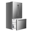Forno Fiorano 36-Inch French Door Refrigerator with 20.2 Cu. Ft. Internal Water Dispenser & Automatic Ice Maker in Stainless Steel